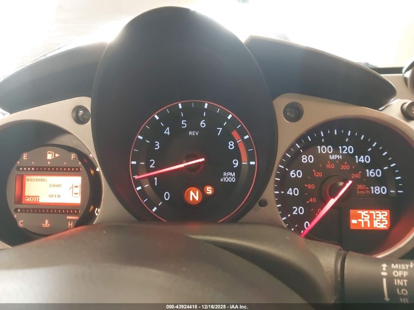 2013 Nissan 370Z VIN: JN1AZ4EH4DM881254 Lot: 43924418