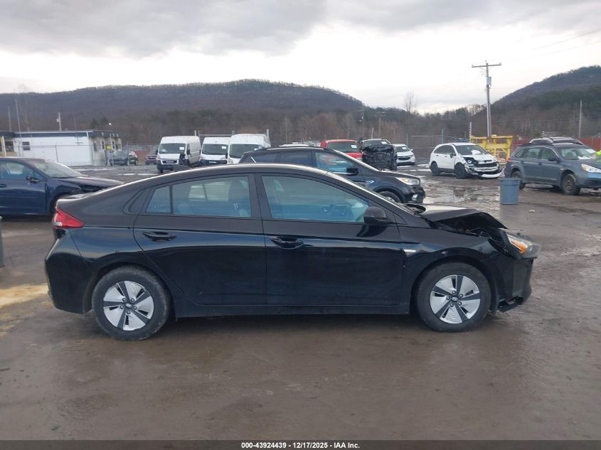 2017 Hyundai Ioniq Hybrid Blue VIN: KMHC65LC9HU047137 Lot: 43924439