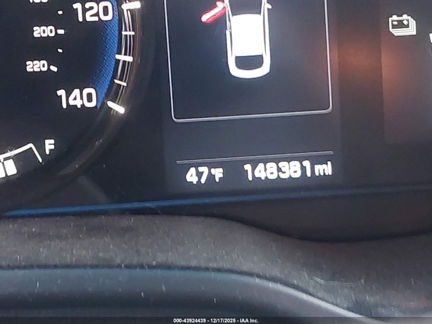 2017 Hyundai Ioniq Hybrid Blue VIN: KMHC65LC9HU047137 Lot: 43924439