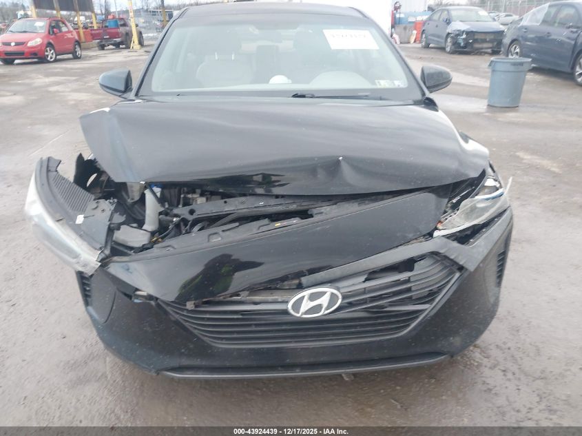 2017 Hyundai Ioniq Hybrid Blue VIN: KMHC65LC9HU047137 Lot: 43924439