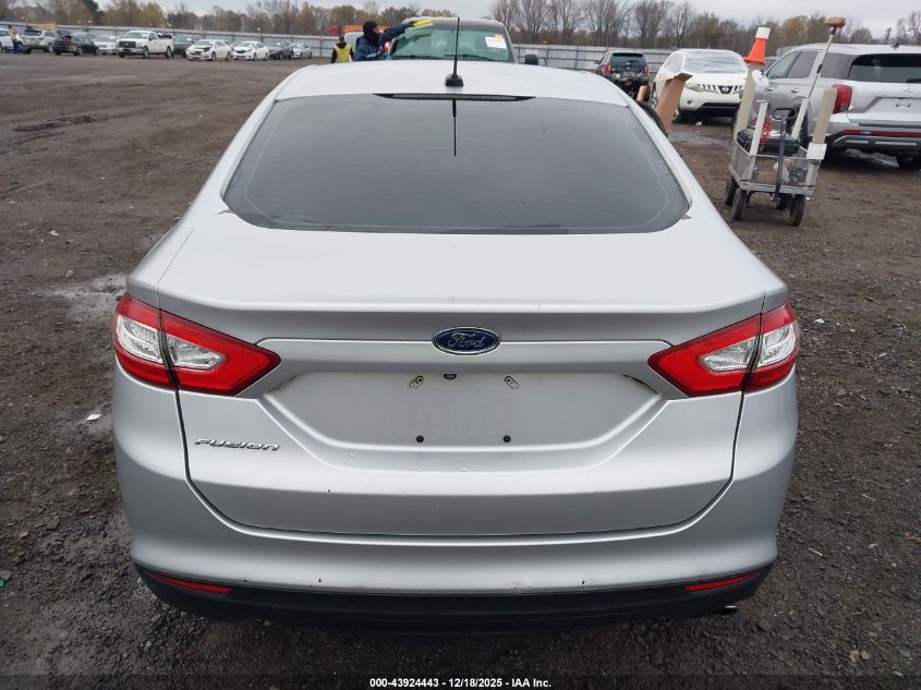 2015 Ford Fusion S VIN: 1FA6P0G72F5101017 Lot: 43924443