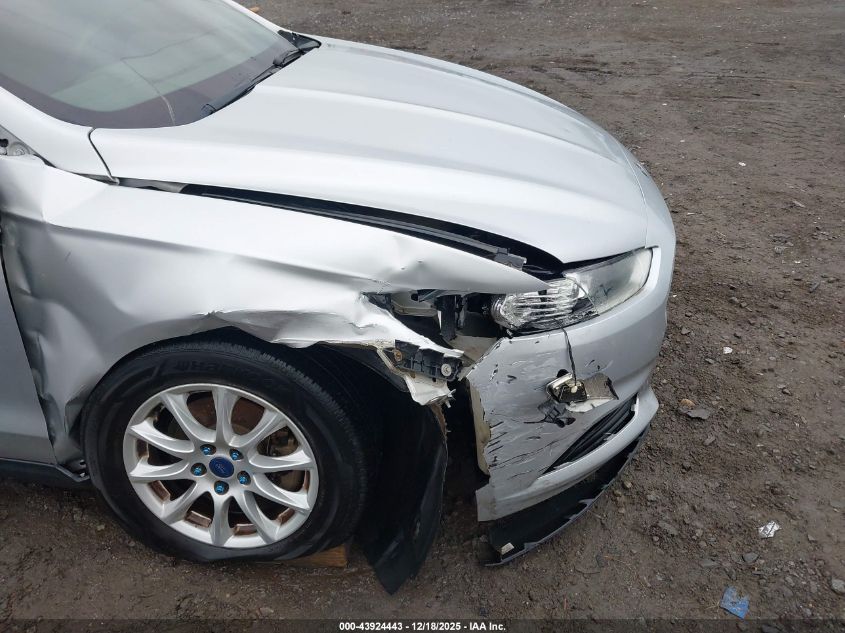 2015 Ford Fusion S VIN: 1FA6P0G72F5101017 Lot: 43924443