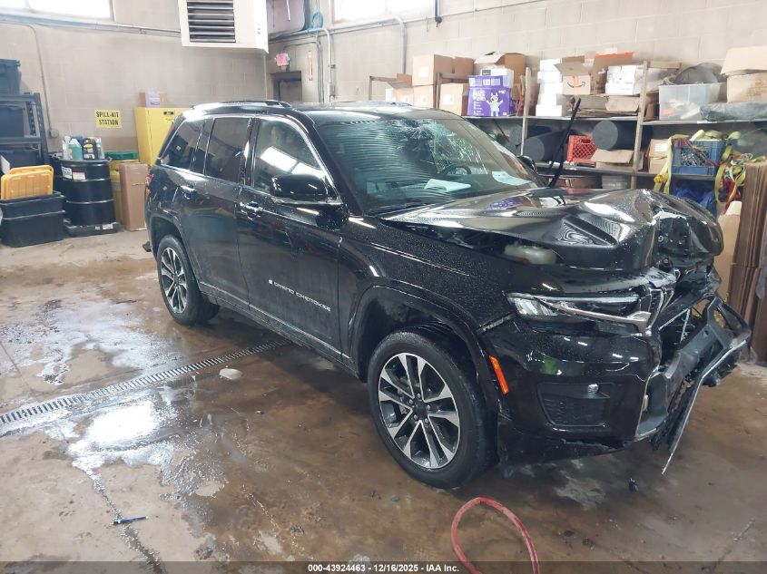 2022 Jeep Grand Cherokee Overland 4X4 VIN: 1C4RJHDT9N8530869 Lot: 43924463