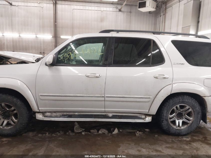 2006 Toyota Sequoia Limited V8 VIN: 5TDBT48A16S258375 Lot: 43924472