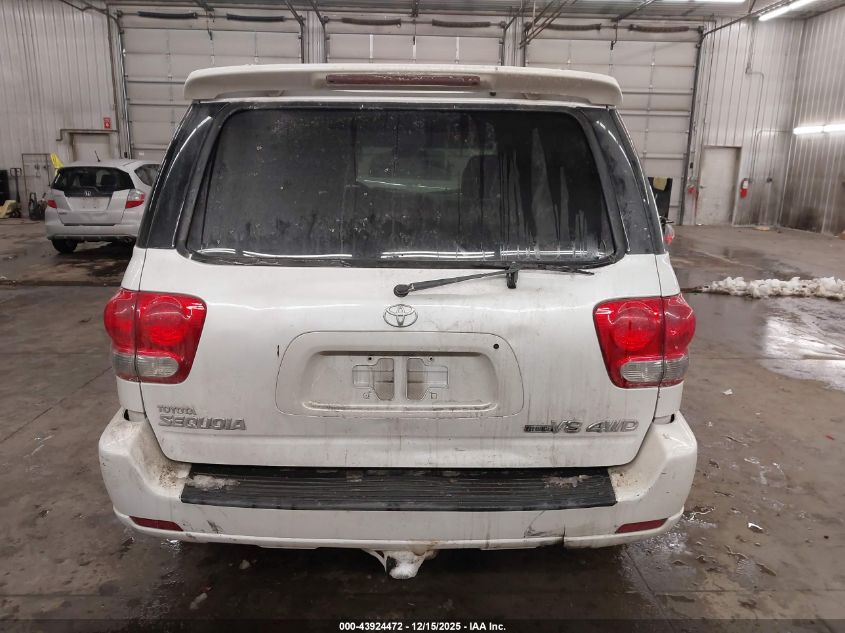 2006 Toyota Sequoia Limited V8 VIN: 5TDBT48A16S258375 Lot: 43924472