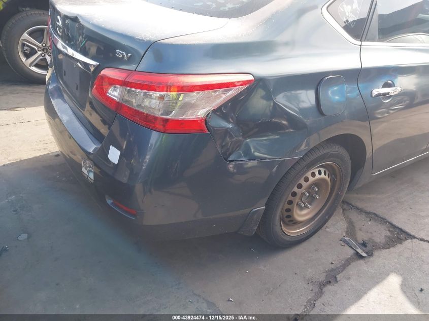 2015 Nissan Sentra Sv VIN: 3N1AB7AP6FY222093 Lot: 43924474