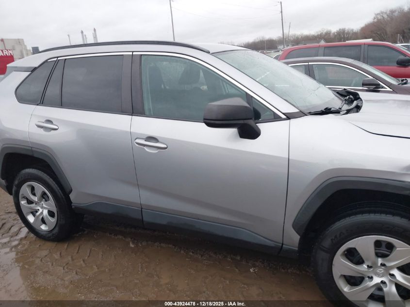 2021 Toyota Rav4 Le VIN: 2T3F1RFV4MW185136 Lot: 43924478