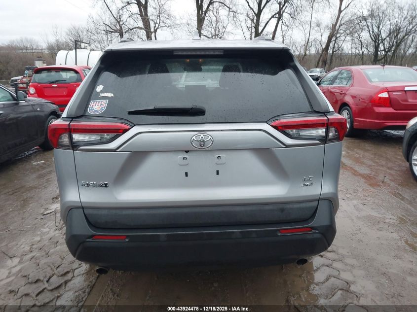 2021 Toyota Rav4 Le VIN: 2T3F1RFV4MW185136 Lot: 43924478