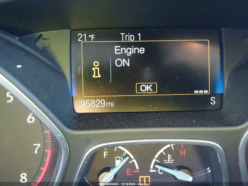 2015 Ford Focus Se VIN: 1FADP3FE6FL387345 Lot: 43924482