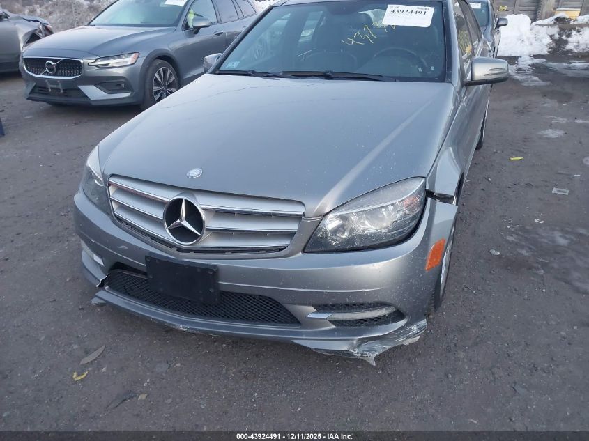 2011 Mercedes-Benz C 300 Sport 4Matic VIN: WDDGF8BB5BR178629 Lot: 43924491