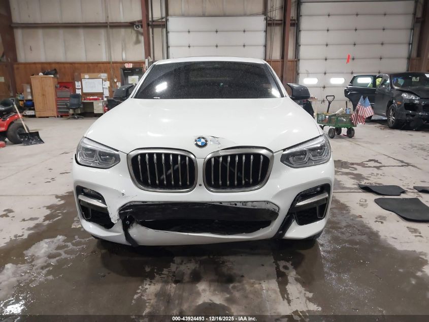 2021 BMW X4 M40I VIN: 5UX2V5C0XM9D85248 Lot: 43924493