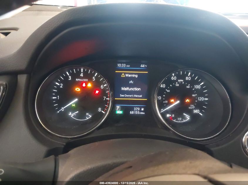 2020 Nissan Rogue Sv Intelligent Awd VIN: 5N1AT2MV2LC706575 Lot: 43924500