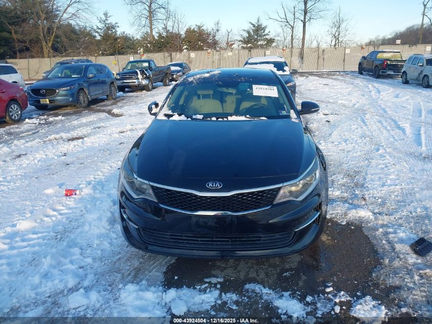 2018 Kia Optima Lx VIN: 5XXGT4L38JG200613 Lot: 43924504