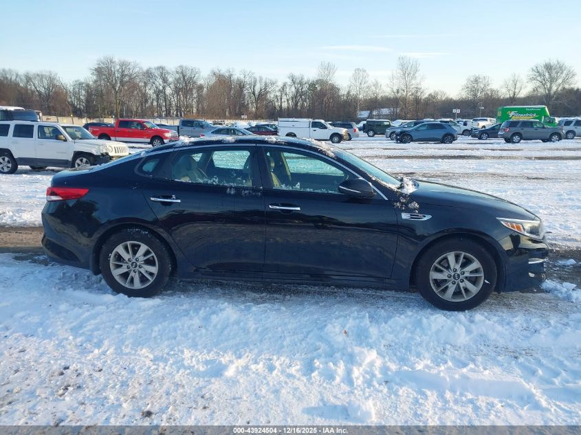 2018 Kia Optima Lx VIN: 5XXGT4L38JG200613 Lot: 43924504