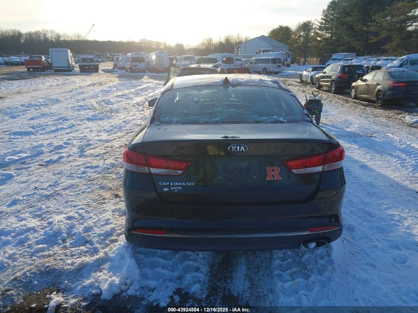 2018 Kia Optima Lx VIN: 5XXGT4L38JG200613 Lot: 43924504