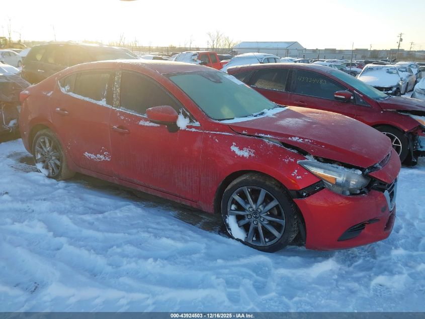 2018 Mazda Mazda3 Touring VIN: 3MZBN1V36JM191549 Lot: 43924503