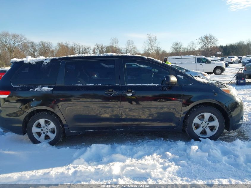 2011 Toyota Sienna Base V6 VIN: 5TDZK3DC5BS153819 Lot: 43924511
