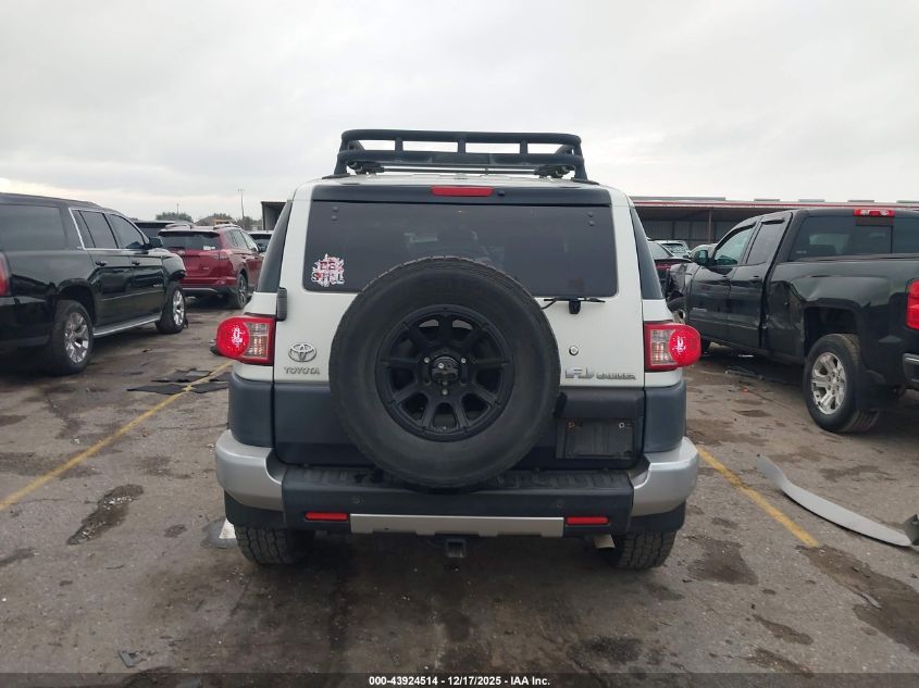 2011 Toyota Fj Cruiser VIN: JTEZU4BFXBK011577 Lot: 43924514