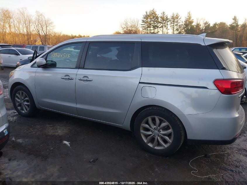 2021 Kia Sedona Ex VIN: KNDMB5C17M6671262 Lot: 43924515