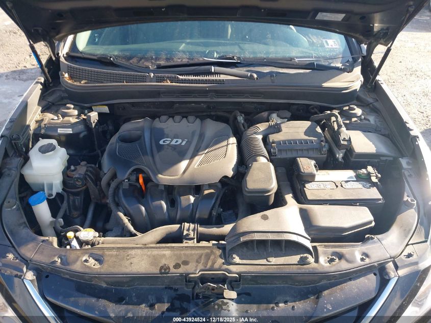 2013 Hyundai Sonata Gls VIN: 5NPEB4AC7DH776957 Lot: 43924524