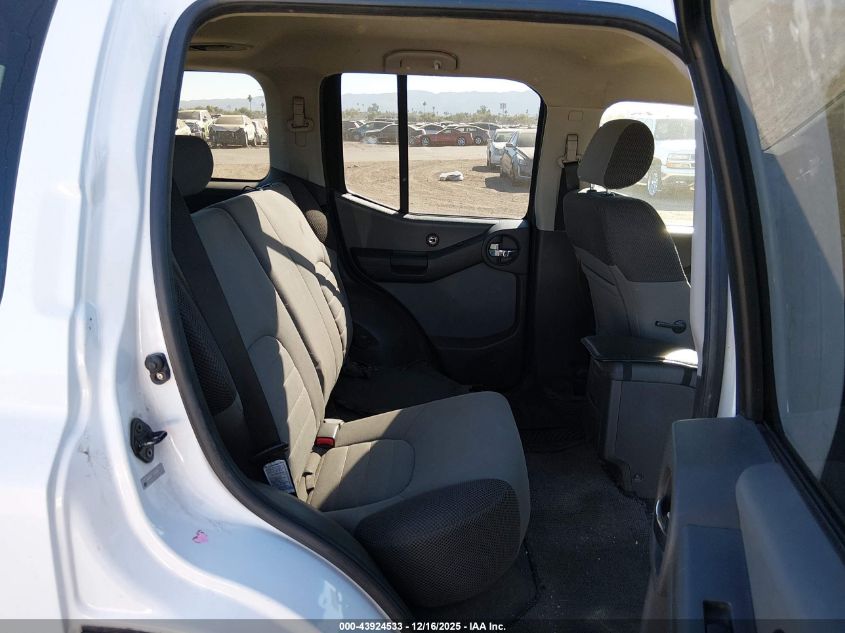 2007 Nissan Xterra S VIN: 5N1AN08U87C537135 Lot: 43924533