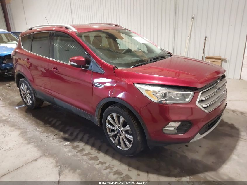 2018 Ford Escape Titanium VIN: 1FMCU9J99JUB96433 Lot: 43924541