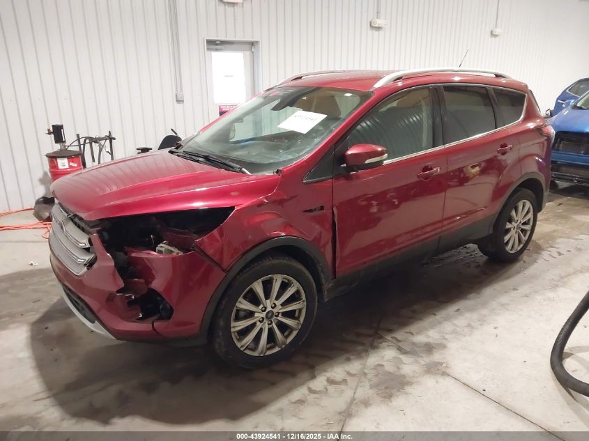 2018 Ford Escape Titanium VIN: 1FMCU9J99JUB96433 Lot: 43924541