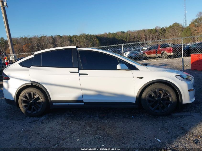 2023 Tesla Model X Dual Motor All-Wheel Drive/Standard Range VIN: 7SAXCDE58PF404082 Lot: 43924552