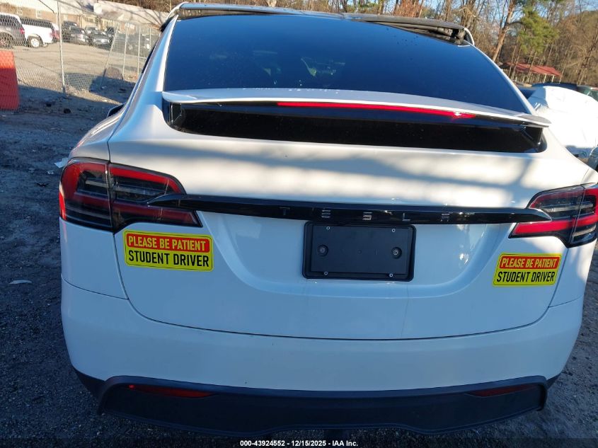 2023 Tesla Model X Dual Motor All-Wheel Drive/Standard Range VIN: 7SAXCDE58PF404082 Lot: 43924552