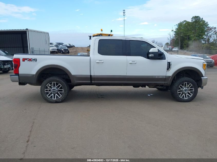 2017 Ford F-250 Lariat VIN: 1FT7W2BT4HEF42720 Lot: 43924553