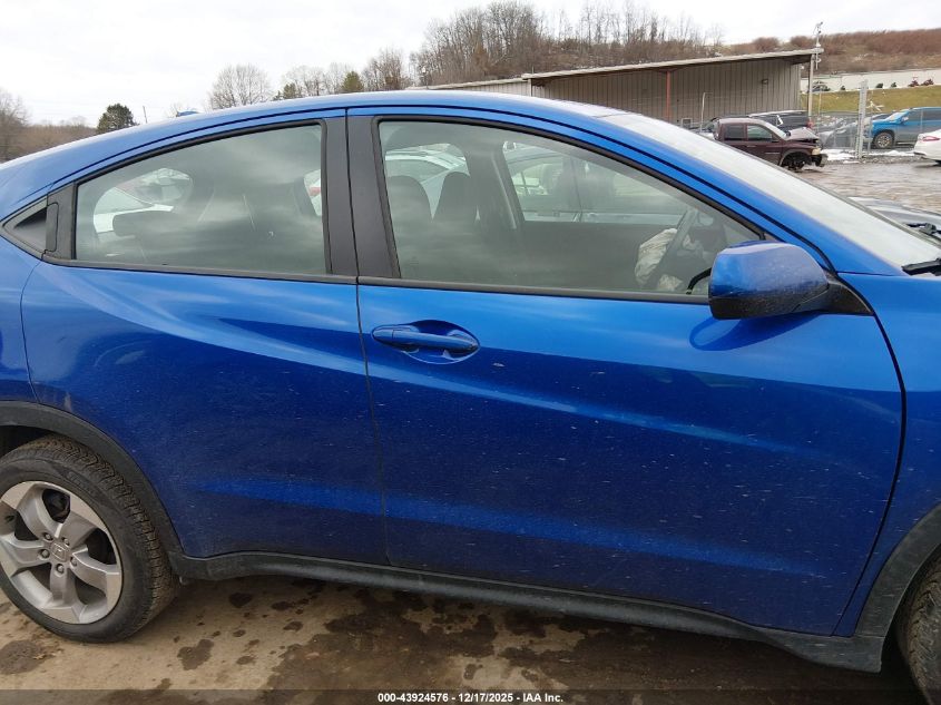 2018 Honda Hr-V Lx VIN: 3CZRU6H32JG720856 Lot: 43924576