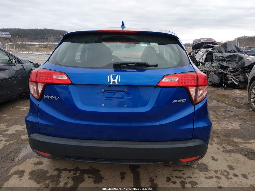 2018 Honda Hr-V Lx VIN: 3CZRU6H32JG720856 Lot: 43924576