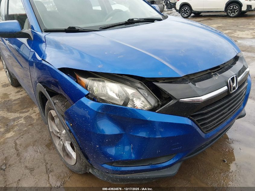 2018 Honda Hr-V Lx VIN: 3CZRU6H32JG720856 Lot: 43924576