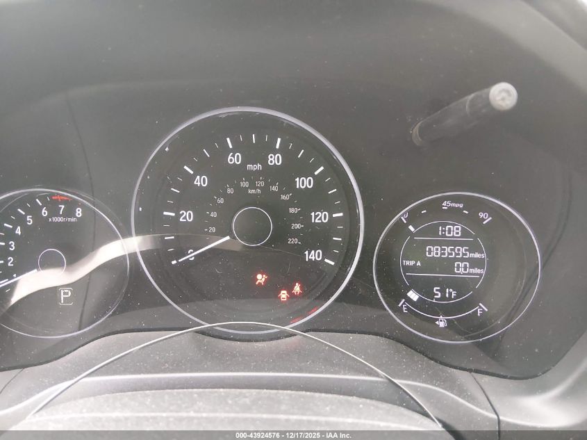 2018 Honda Hr-V Lx VIN: 3CZRU6H32JG720856 Lot: 43924576