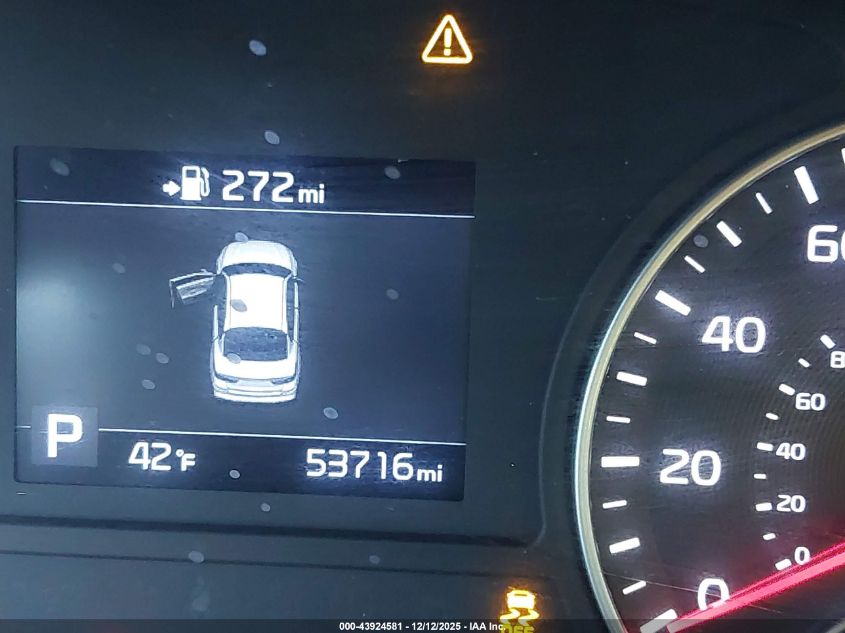 2019 Kia Optima Lx VIN: 5XXGT4L31KG354954 Lot: 43924581