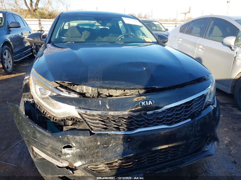 2019 Kia Optima Lx VIN: 5XXGT4L31KG354954 Lot: 43924581