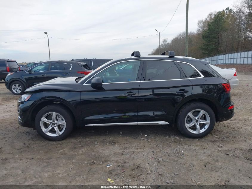 2023 Audi Q5 Premium 40 Tfsi Quattro S Tronic VIN: WA1ABAFY6P2183754 Lot: 43924585