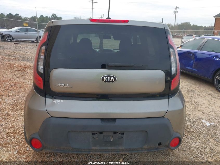 2015 Kia Soul VIN: KNDJN2A20F7201558 Lot: 43924589