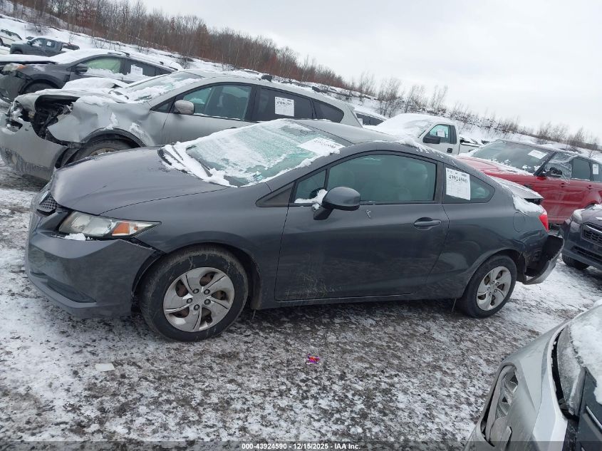 2013 Honda Civic Lx VIN: 2HGFG3B58DH518456 Lot: 43924590