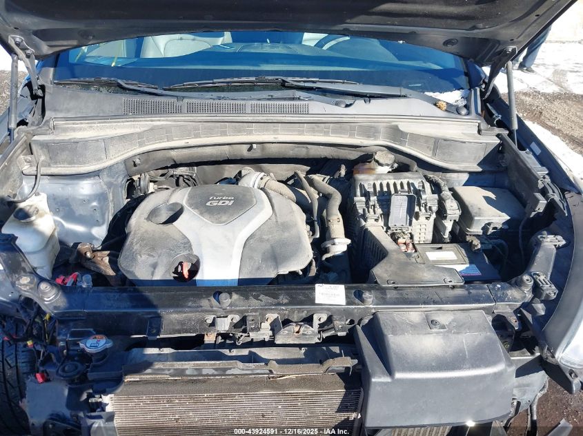 2013 Hyundai Santa Fe Sport 2.0T VIN: 5XYZUDLA3DG080496 Lot: 43924591