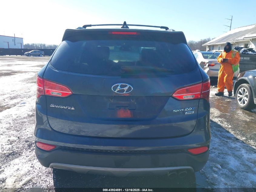 2013 Hyundai Santa Fe Sport 2.0T VIN: 5XYZUDLA3DG080496 Lot: 43924591