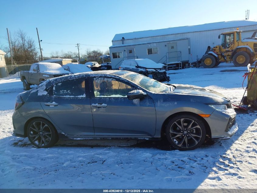 2019 Honda Civic Sport Touring VIN: SHHFK7H96KU409137 Lot: 43924610