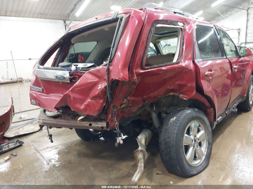 2011 Ford Escape Limited VIN: 1FMCU9E75BKA85822 Lot: 43924645