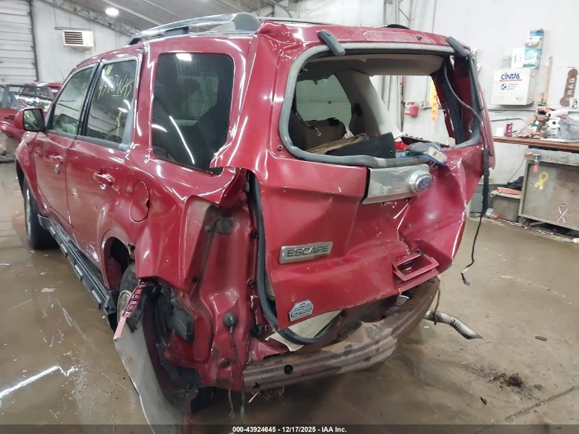 2011 Ford Escape Limited VIN: 1FMCU9E75BKA85822 Lot: 43924645