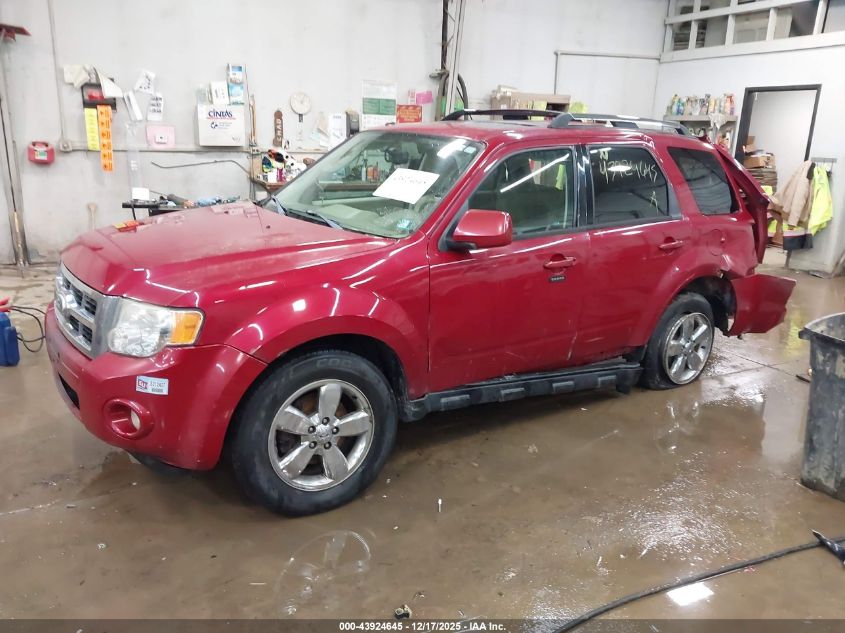2011 Ford Escape Limited VIN: 1FMCU9E75BKA85822 Lot: 43924645