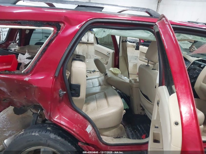 2011 Ford Escape Limited VIN: 1FMCU9E75BKA85822 Lot: 43924645