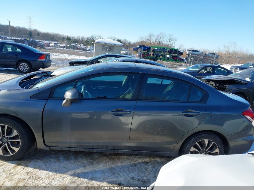 2013 Honda Civic Ex VIN: 19XFB2F89DE028440 Lot: 43924646