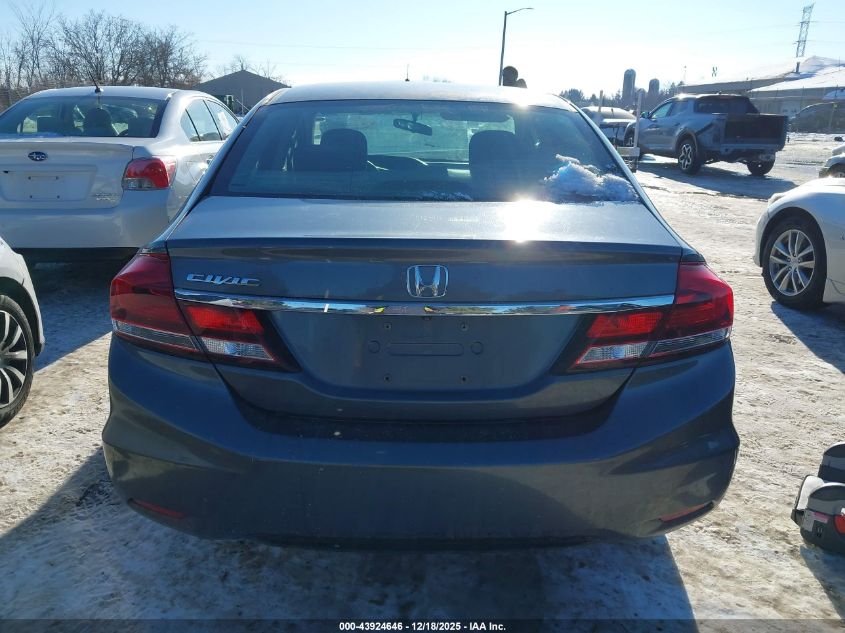 2013 Honda Civic Ex VIN: 19XFB2F89DE028440 Lot: 43924646