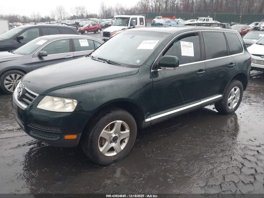 2005 Volkswagen Touareg 3.2 VIN: WVGZG77L25D31449 Lot: 43924649