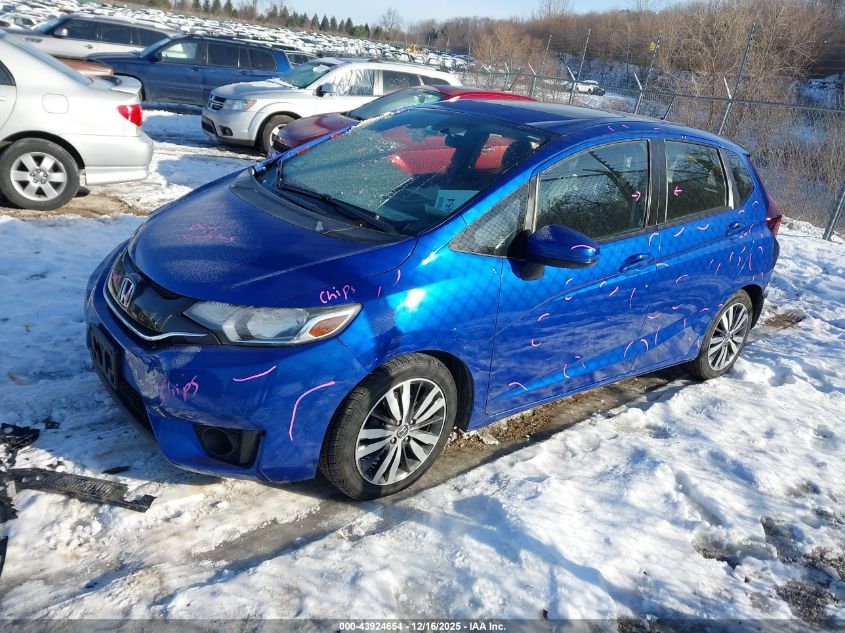 2016 Honda Fit Ex VIN: JHMGK5H75GX006769 Lot: 43924654